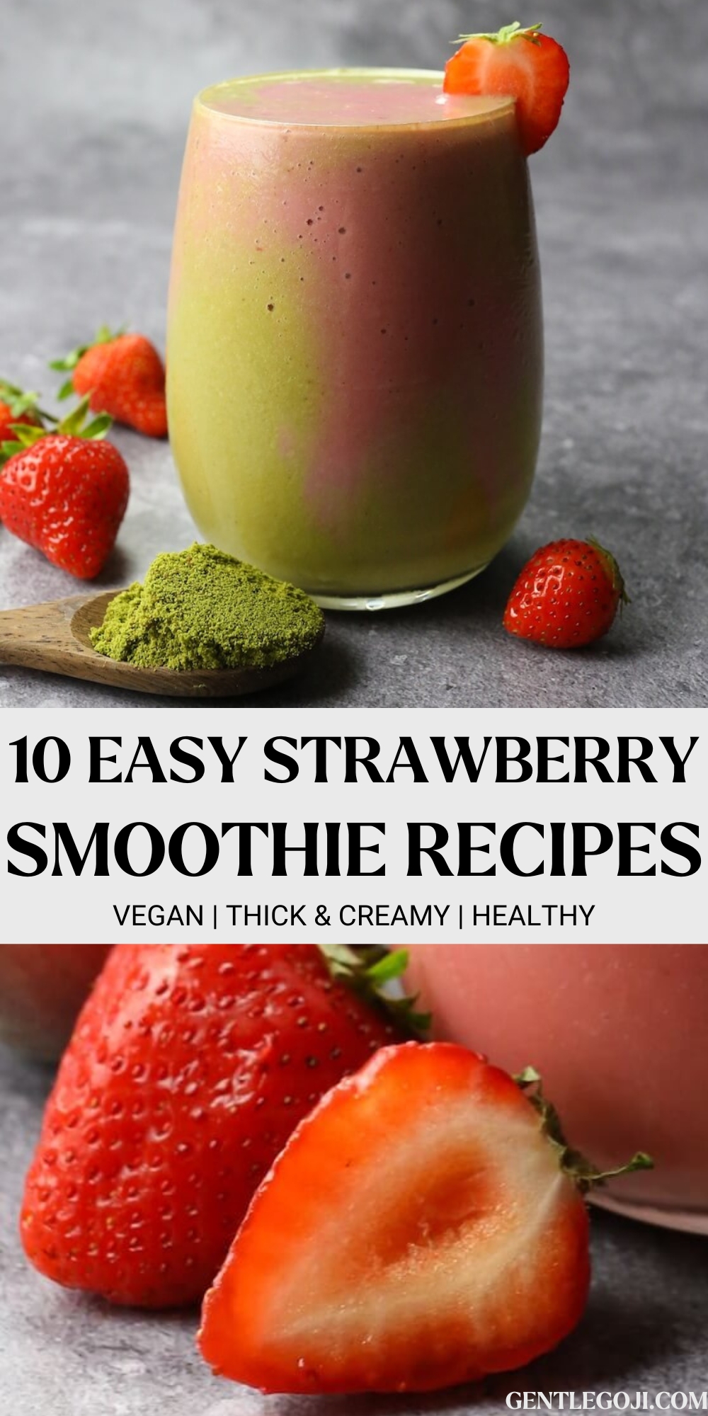 10 Easy Strawberry Smoothie Recipes